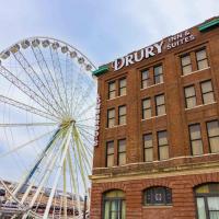 Drury Inn and Suites St Louis Union Station，位于圣路易斯的酒店