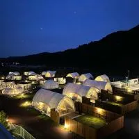 Glamping&Port結，位于岛田的酒店