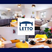 Letto Serviced Accommodation Peterborough - Davis House - PE7 - FREE Parking