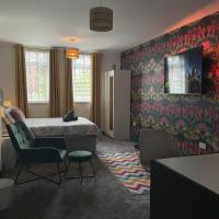 Luxury studio apartment near Birmingham citycentre，位于伯明翰Balti Triangle的酒店