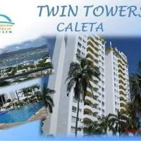 Twin Towers Acapulco (Caleta)，位于阿卡普尔科Caleta y Caletilla的酒店