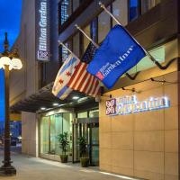 Hilton Garden Inn Chicago Downtown Riverwalk，位于芝加哥剧院区的酒店