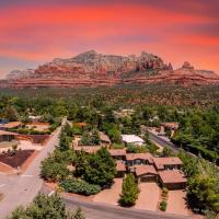 Uptown Sedona Gem: 3-Bed Townhome with Majestic Views and Central Location，位于塞多纳上城区的酒店