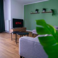 Design Apartment - Balkon - Induktionskochfeld - Zentral，位于德累斯顿洛博陶的酒店