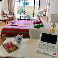 Studio Plaza con sillón cama，位于布宜诺斯艾利斯Colegiales的酒店