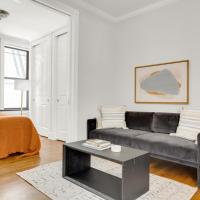 Kips Bay 1BR w WD nr E River 6 Train NYC-829，位于纽约格拉莫西的酒店