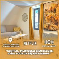Le GoldenLeaf - Netflix/Wi-Fi Fibre - Séjour Lozère，位于芒德布里诺克斯机场 - MEN附近的酒店