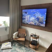 DE LUXE Apartment, WIFI, TV 65"，位于布拉格布拉格05的酒店