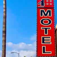 4 Star Motel，位于洛杉矶洛杉矶南部的酒店