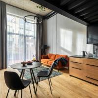 Stylish loft with terrace Paupys, Old town，位于维尔纽斯Užupis的酒店