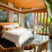 The Surf Shack - Stylish New 1 BR Studio w/ plunge pool，位于乌鲁瓦图Suluban的酒店