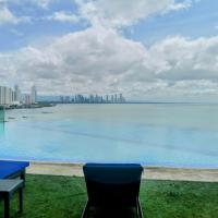 Punta Pacífica Oceanfront apartment，位于巴拿马城Punta Pacifica的酒店