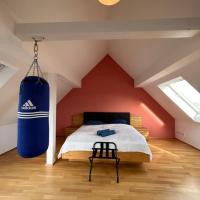 Loft mit 2 Terrassen - ruhig&sonnig，位于莱比锡斯洛希格的酒店