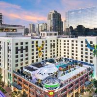 Margaritaville Hotel San Diego Gaslamp Quarter，位于圣地亚哥加斯兰普区的酒店