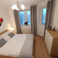 Grand Apartament - z miejscem parkingowym, niedaleko Stocznia Wulkan，位于什切青Polnoc的酒店