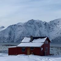 Lyngen Biarnes- Nordreisa，位于Hamnnes瑟休森机场 - SOJ附近的酒店