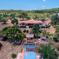 Paradise Bonito: mansão com piscina，位于博尼图Bonito Regional Airport - BYO附近的酒店