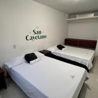 Hotel San Cayetano，位于OcañaAguas Claras Airport - OCV附近的酒店
