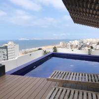 Albano, Ocean view and pool near Miraflores and airport，位于利马Magdalena del Mar的酒店