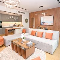 Sandy 1BR Soul Beach Mamsha Al Saadiyat Island，位于阿布扎比萨迪亚特岛的酒店