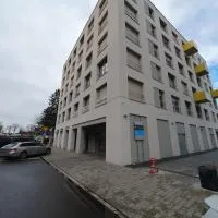 LUX Apartament Skarbowa 1A Free Parking，位于莱什诺的酒店