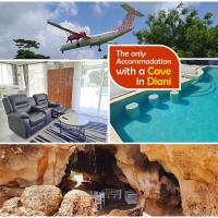 Cave Diani Holiday Apartments，位于迪亚尼海滩Ukunda Airport - UKA附近的酒店