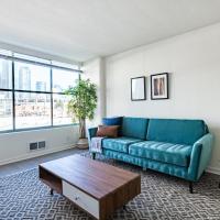 S Beach 1br w rooftop tennis nr muni lightrail SFO-1660，位于旧金山内河码头的酒店