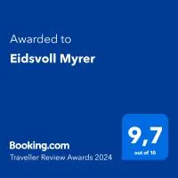 Eidsvoll Myrer，位于Eidsvoll的酒店