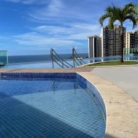 Melhor vista de Salvador, apartamento 59.03m2.，位于萨尔瓦多Federação的酒店