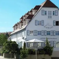 Hotel Restaurant Schwane，位于Meßstetten的酒店