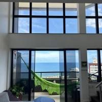 Maravilhosa cobertura duplex vista mar，位于萨尔瓦多Armacao的酒店