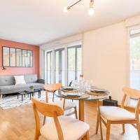 Euratechnologies - Bright apartment with parking，位于里尔Bois Blancs的酒店