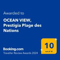 OCEAN VIEW, Prestigia Plage des Nations，位于西迪布克纳德尔的酒店