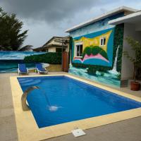 Paradise Agua Leve Residential，位于圣多美São Tomé International Airport - TMS附近的酒店