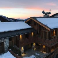 Chalet La Grande Ourse Meribel - superior duplex apartment，位于美贝尔Meribel-Mottaret的酒店