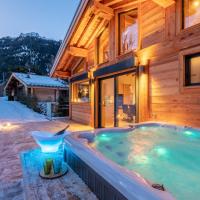 Chalet Seven Summits - Pool - Sauna - Jacuzzi，位于夏蒙尼-勃朗峰Le Lavancher的酒店