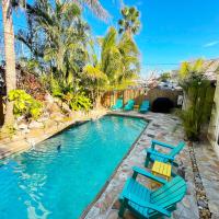 Laguna Azul - Sleeps 8 + Heated Pool + Walk to Beach，位于圣徒皮特海滩Redington Beach 的酒店