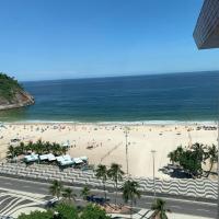 suite deluxe vista mar Copacabana - entrada independente，位于里约热内卢Leme的酒店