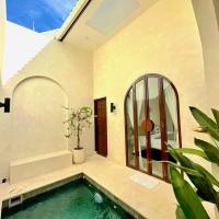 Trendy 1-Bedroom-Villa 'Lala' in Uluwatu，位于金巴兰巴兰甘的酒店