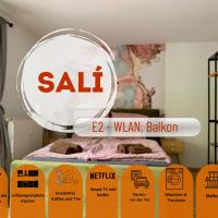 Sali - E2 - WLAN, Balkon, TV，位于埃森Frillendorf的酒店