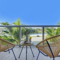 Tropical Apartment - Balcony - Resort, Pool - Gym，位于哈兰代尔海滩Hallandale Beach的酒店