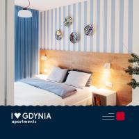 I Love Gdynia Apartments - apartament z parkingiem，位于格丁尼亚卡米耶娜戈拉的酒店