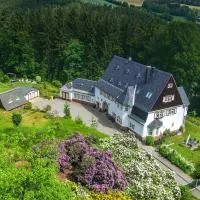 Ferienwohnungen im Landhaus Wiesenbad,位于维森巴特温泉的酒店