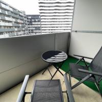 Spacious 1BR Apartment with Balcony above Citygate Shopping Complex with Metro Access，位于维也纳21. 弗洛里德斯多夫的酒店