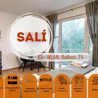 Sali - E1 - WLAN, Balkon, TV，位于埃森Frillendorf的酒店