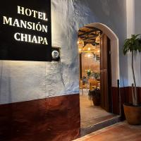 Hotel Mansión Chiapa，位于恰帕德科尔索天使阿尔比诺科尔佐国际机场 - TGZ附近的酒店