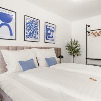 BLU APARTMENT -modern interior design in city centre- Nähe Uni & HBF，位于卡塞尔Nord-Holland的酒店