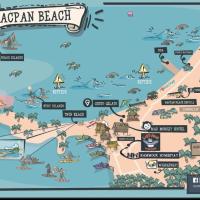 Lazy Juan Beach House Nacpan，位于爱妮岛的酒店