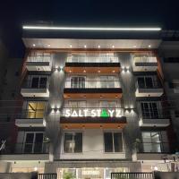 Saltstayz Sage - Near Golf Course Road，位于古尔冈的酒店