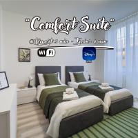 [Comfort Suite] Airport 5min • A/C • Disney+，位于热那亚热那亚哥伦布机场 - GOA附近的酒店